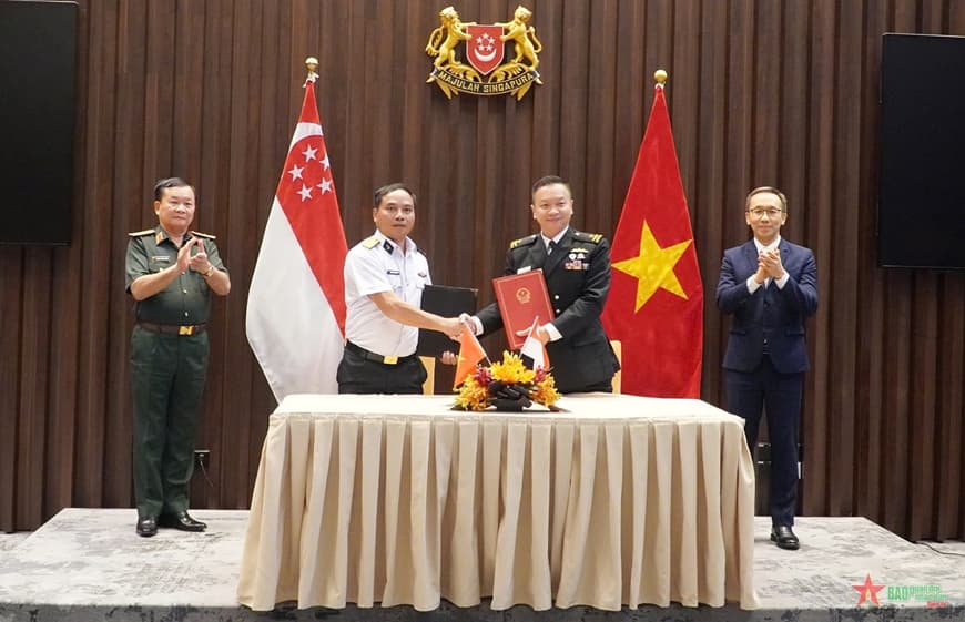 Đối thoại Chính sách Quốc phòng Việt Nam - Singapore lần thứ 15