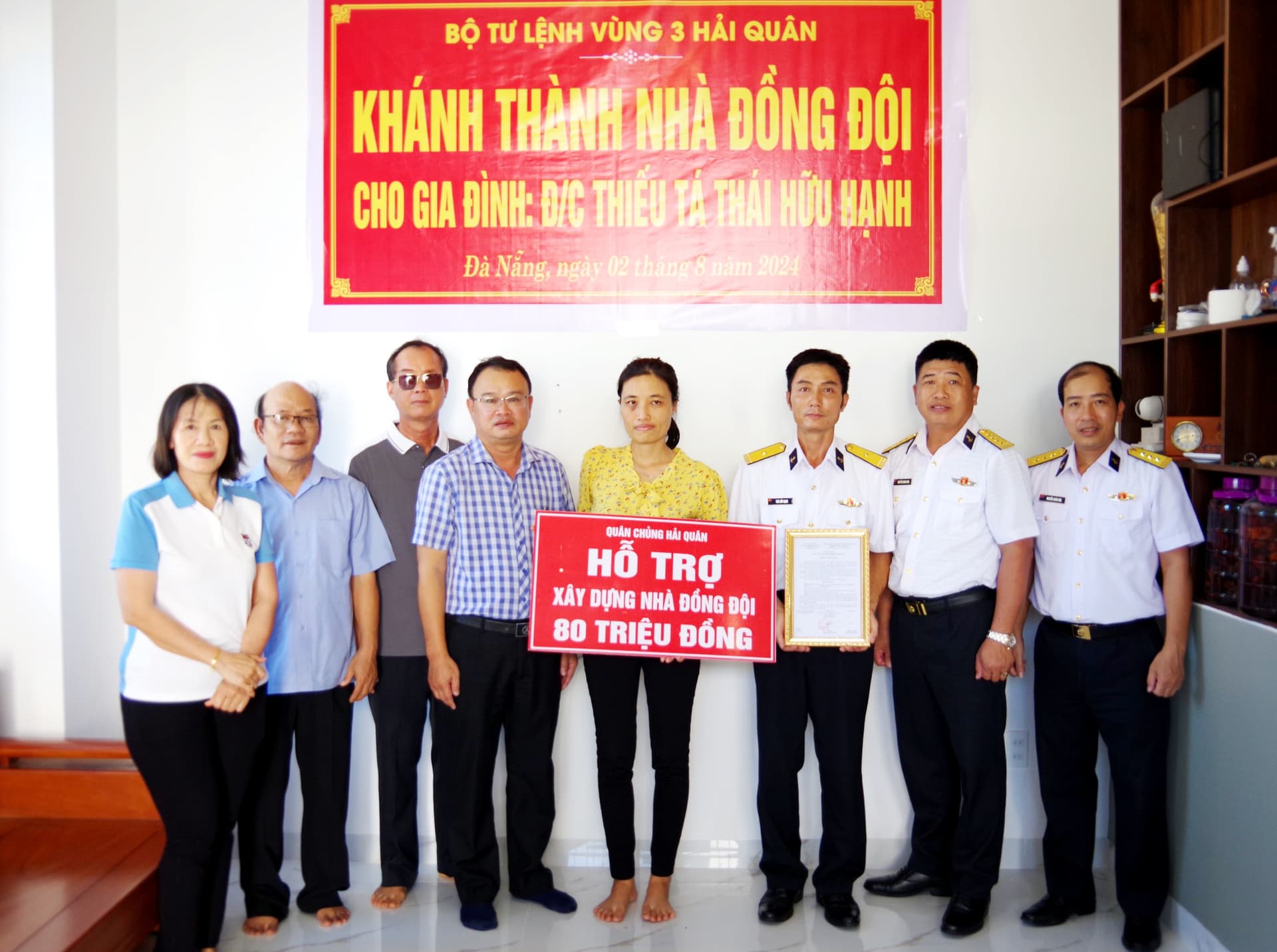 Vùng 3: Khánh thành, bàn giao nhà đồng đội năm 2024