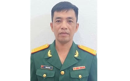 Thiếu tá QNCN Tăng Bá Hưng hy sinh khi thực hiện nhiệm vụ