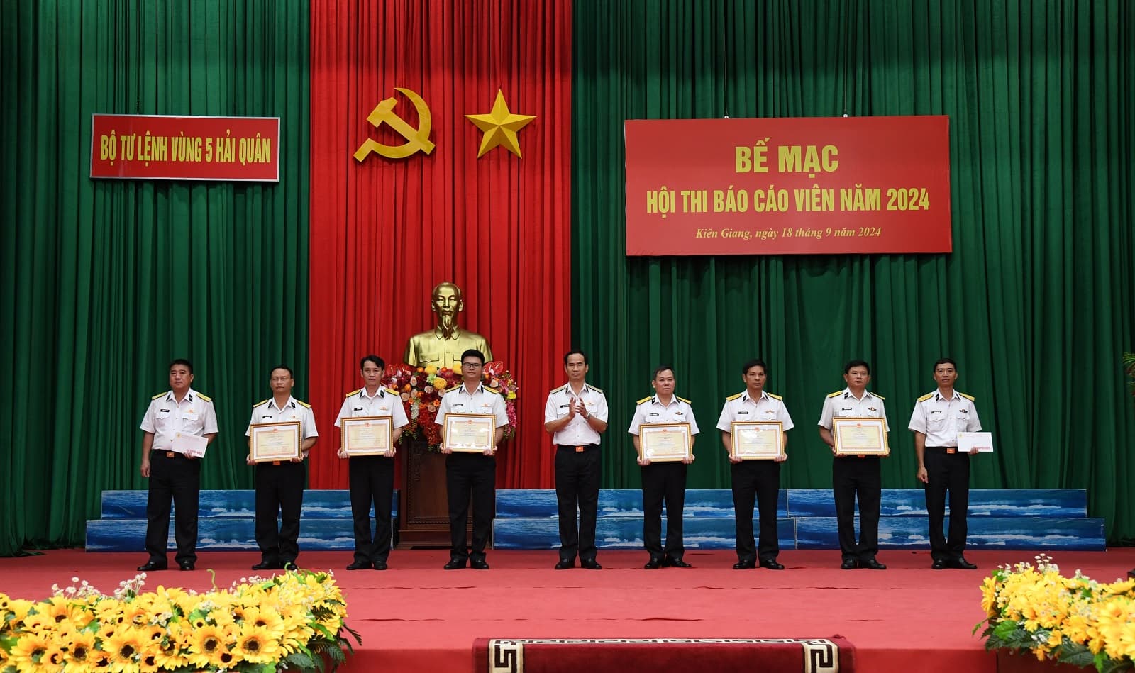 Bộ Tư lệnh Vùng 5: Hội thi báo cáo viên năm 2024