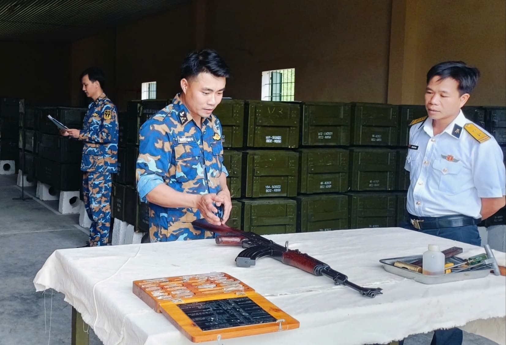 Trung tâm Bảo đảm kỹ thuật Vùng 3: Hội thi ngành trưởng, phân kho trưởng giỏi năm 2024