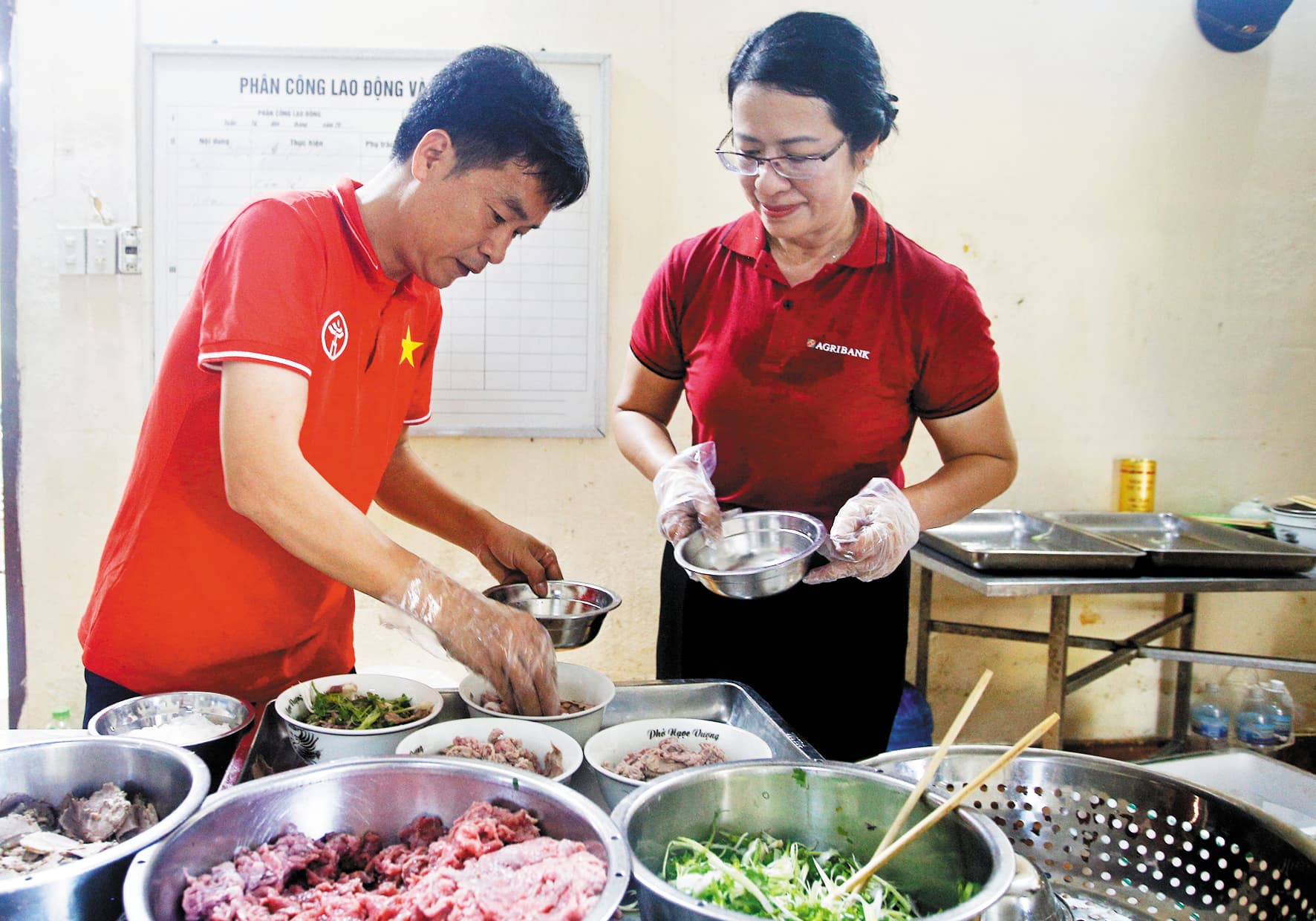 Phở Hà Nội ở Trường Sa