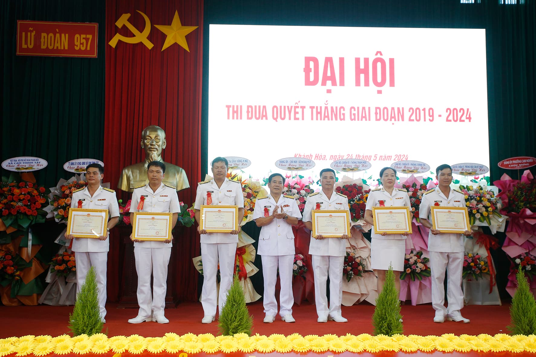 Lữ đoàn 957: Đại hội Thi đua quyết thắng giai đoạn 2019-2024