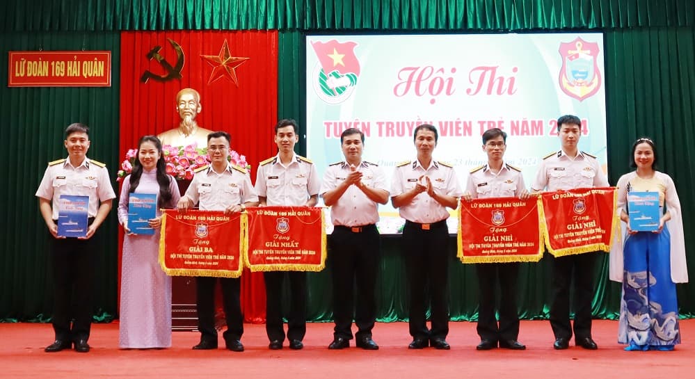 Lữ đoàn 169: Hội thi tuyên truyền viên trẻ năm 2024