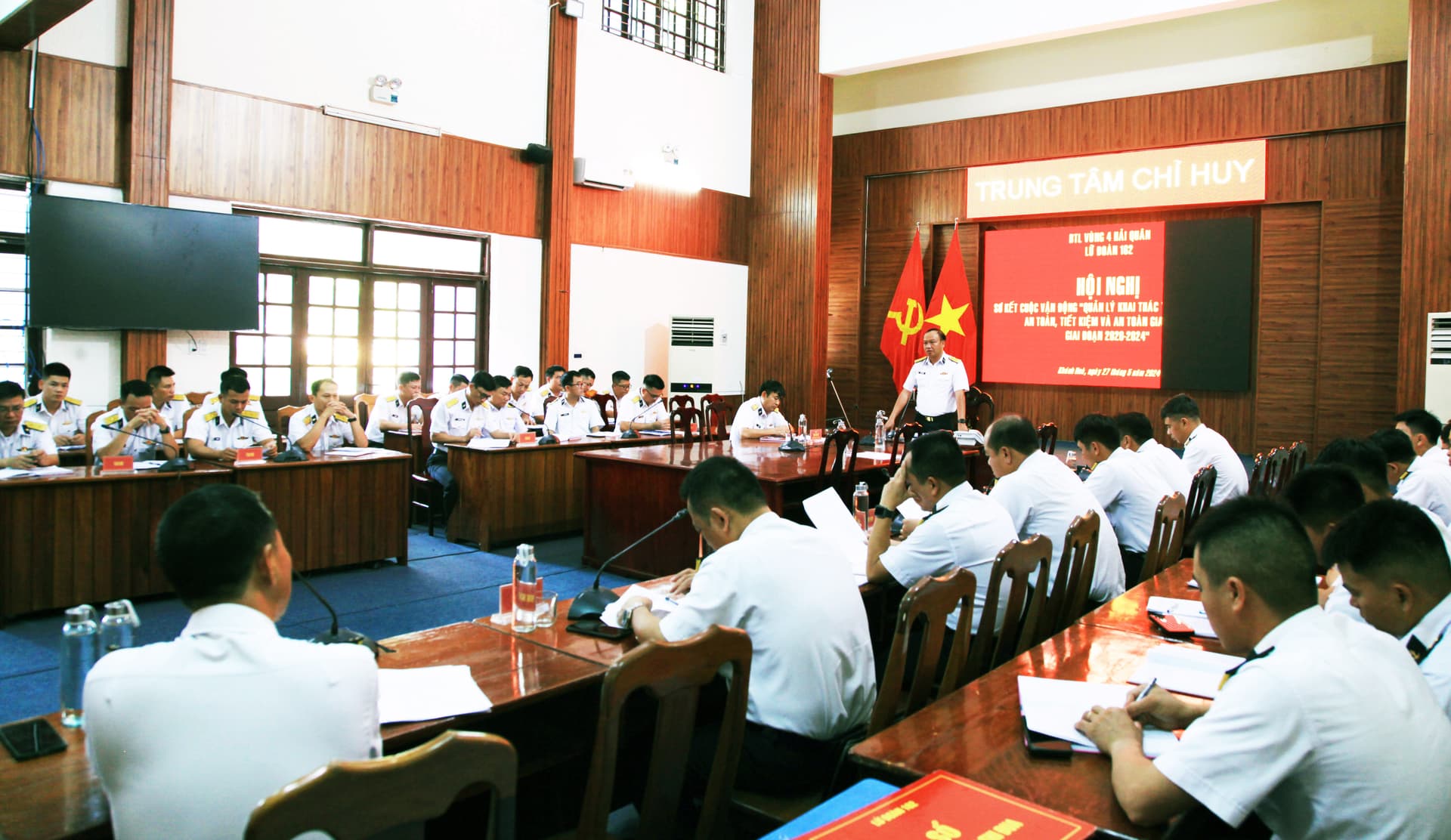 Lữ đoàn 162 sơ kết 5 năm thực hiện Cuộc vận động 50