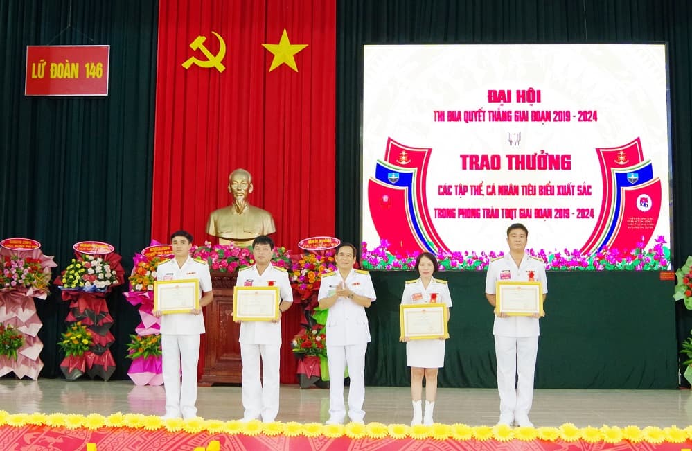 Lữ đoàn 146 hoàn thành xuất sắc nhiệm vụ giai đoạn 2019-2024