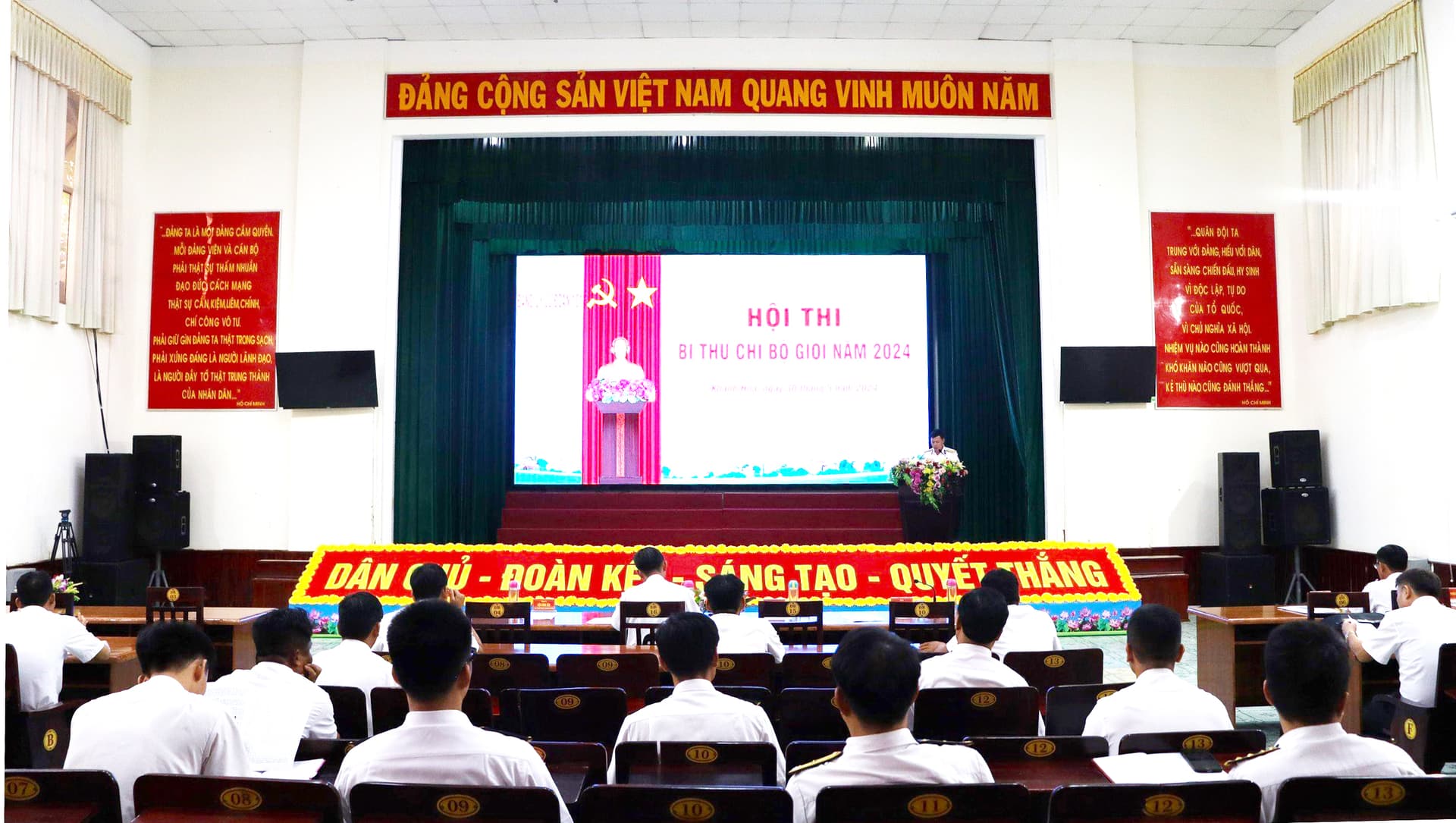 Lữ đoàn 101: 27 thí sinh tham gia Hội thi bí thư chi bộ giỏi