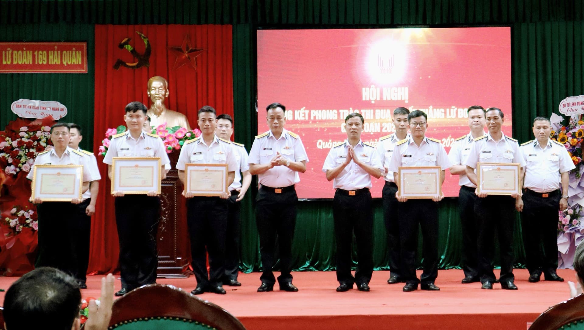Lữ đoàn 169: Hội nghị tổng kết phong trào thi đua quyết thắng
