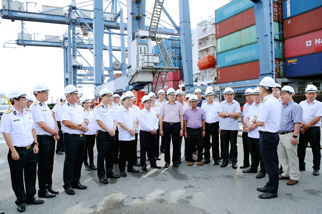 Bí thư Thành ủy Cần Thơ thăm và làm việc tại Tổng công ty Tân cảng Sài Gòn