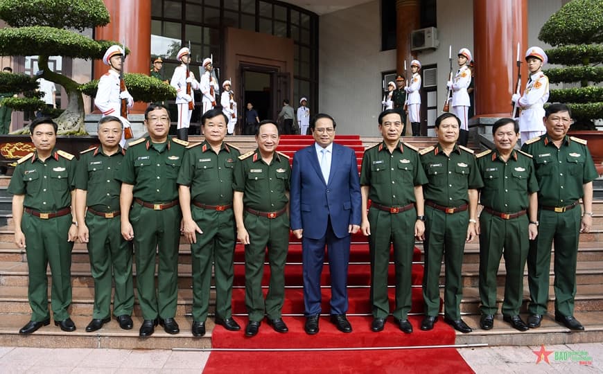 Thủ tướng Phạm Minh Chính: Cán bộ, chiến sĩ toàn quân đã hoàn thành tốt nhiệm vụ 6 tháng đầu năm 2024, đóng góp quan trọng vào kết quả chung của đất nước