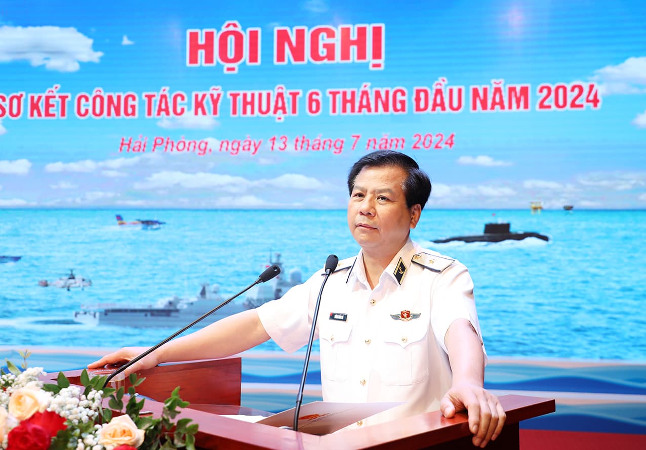 Quân chủng Hải quân bảo đảm tốt công tác kỹ thuật 6 tháng đầu năm 2024
