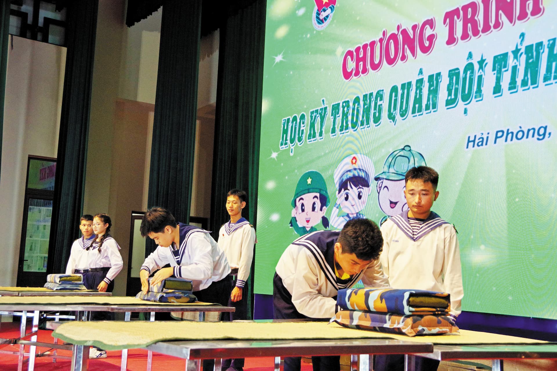 “Học kỳ Hải quân”-hoạt động bổ ích cho trẻ em dịp hè