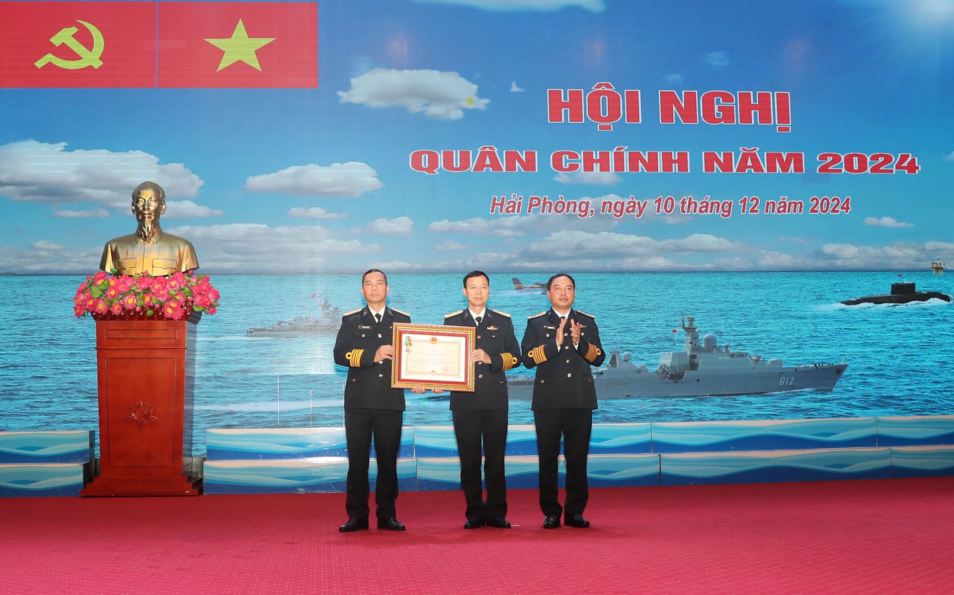 Đảng ủy Bộ Tham mưu Hải quân: Lãnh đạo hoàn thành tốt các nhiệm vụ năm 2024