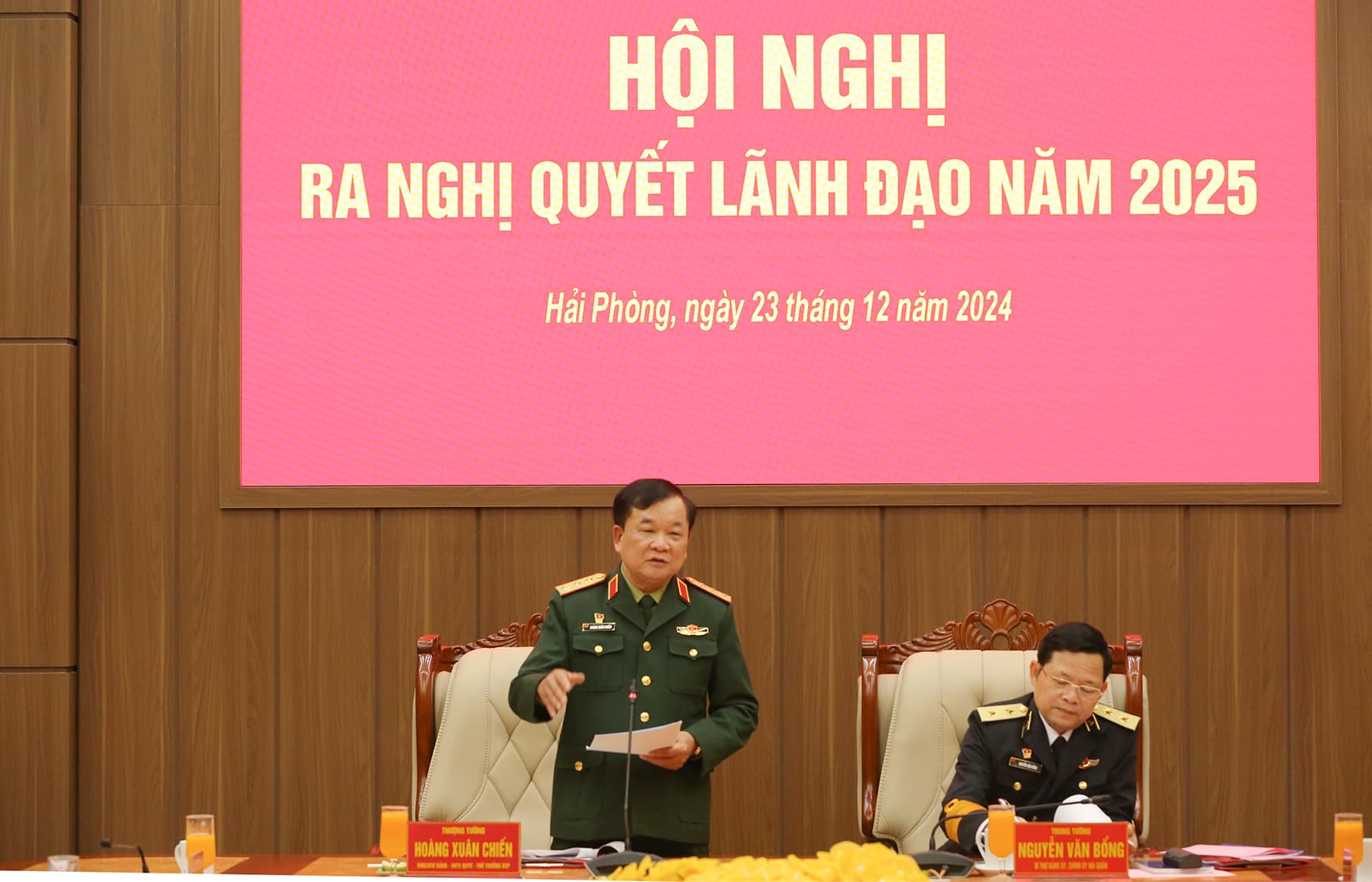 Đảng ủy Quân chủng Hải quân: Hội nghị ra Nghị quyết lãnh đạo năm 2025