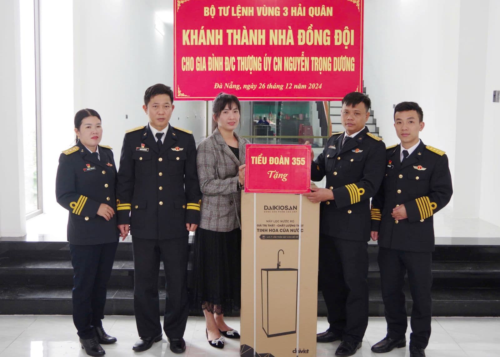 Vùng 3 khánh thành, bàn giao nhà đồng đội tại Đà Nẵng