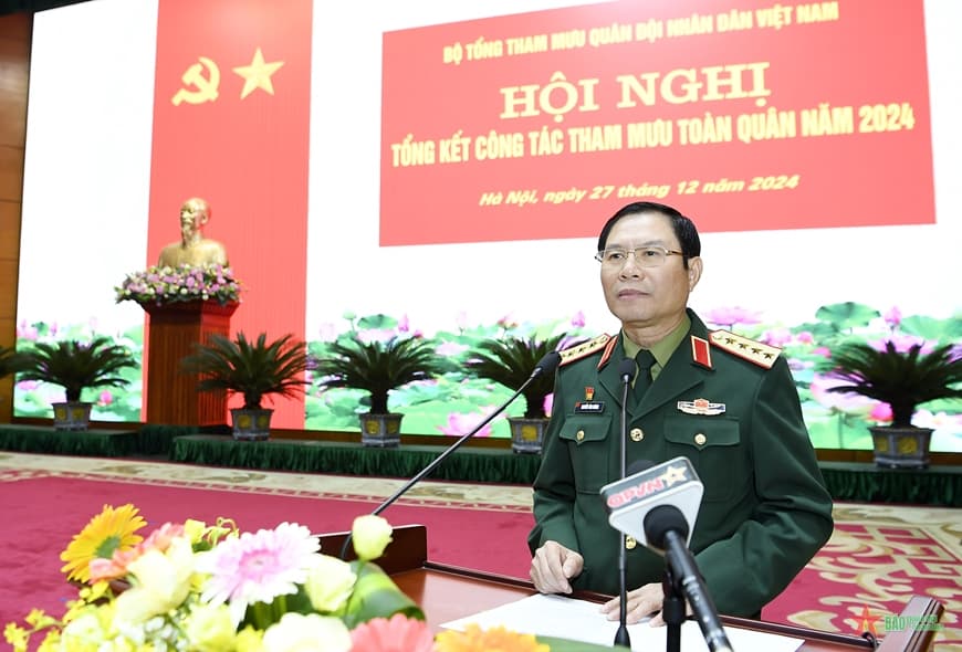 Đại tướng Nguyễn Tân Cương: Toàn quân nâng cao năng lực sẵn sàng chiến đấu, xử lý hiệu quả các tình huống