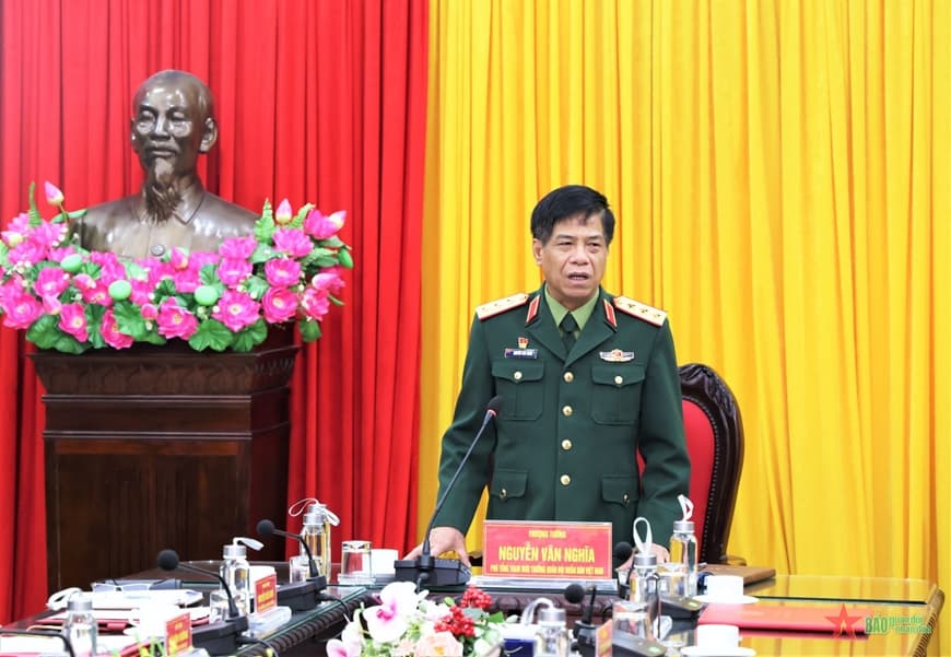 Công bố Quyết định sáp nhập Cục Quân huấn và Cục Nhà trường