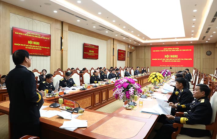 Nghiệm thu kết quả thực hiện dự án điều tra cơ bản vùng biển phía tây vịnh Bắc Bộ