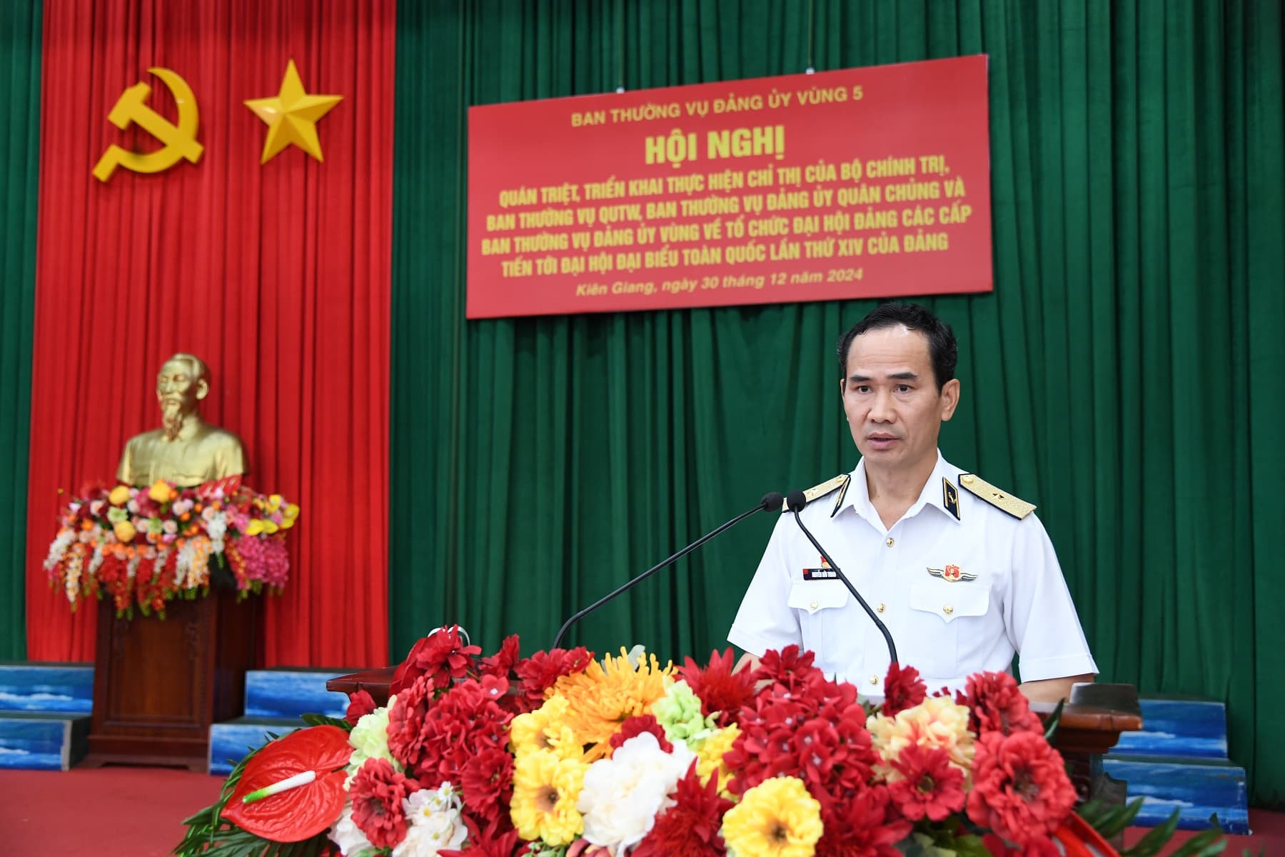 Bộ Tư lệnh Vùng 5 quán triệt, triển khai thực hiện chỉ thị về đại hội đảng các cấp