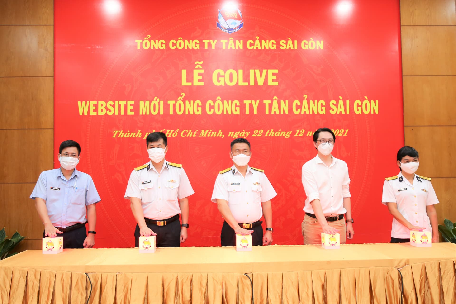 Tân cảng Sài Gòn ra mắt website mới