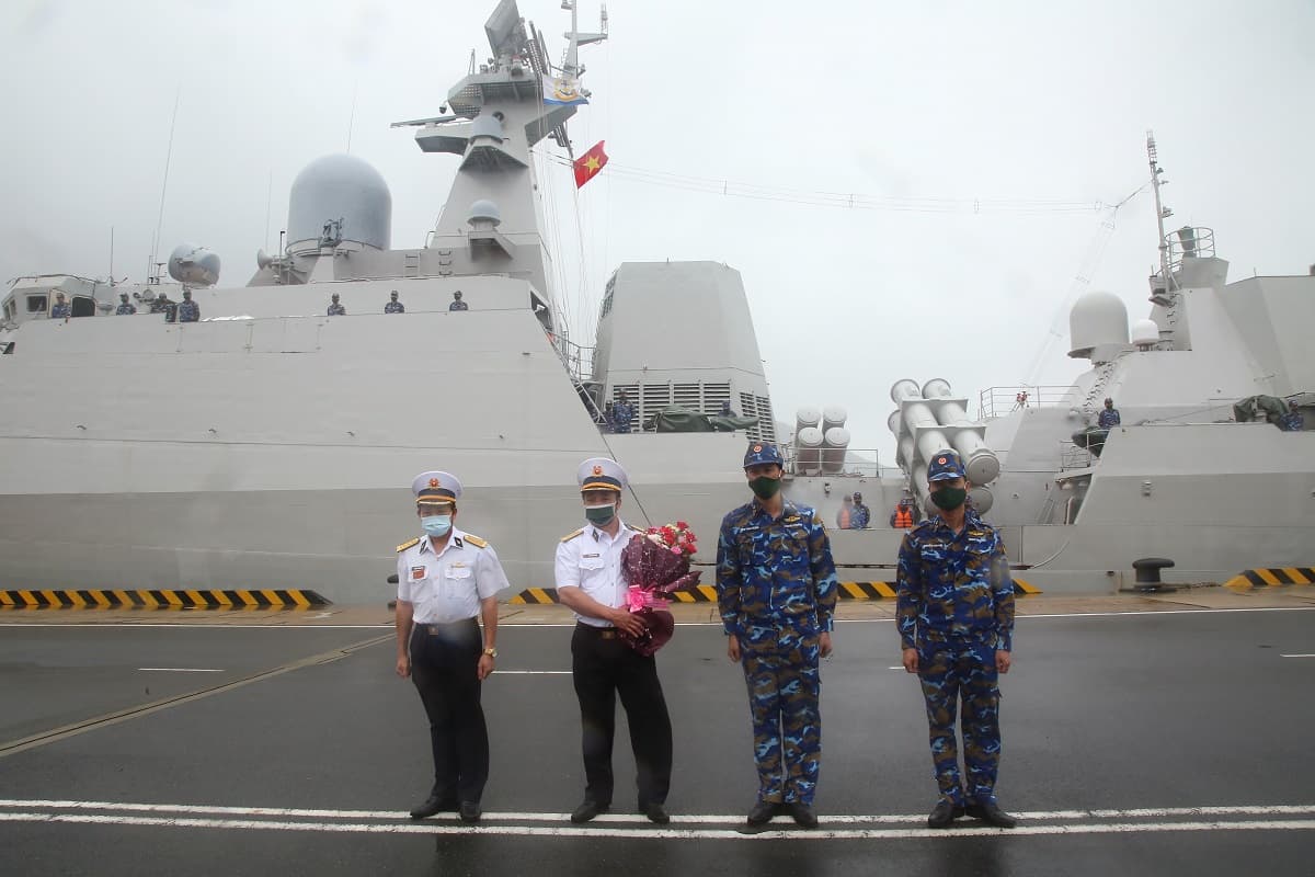 Tàu 012-Lý Thái Tổ và đoàn công tác hoàn thành tốt nhiệm vụ Diễn tập Hải quân ASEAN-Nga