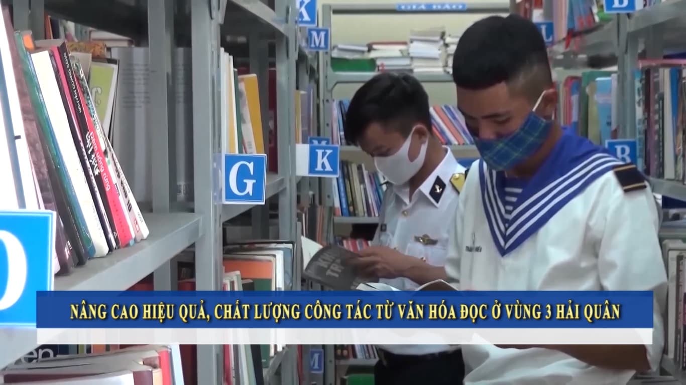 Nâng cao hiệu quả, chất lượng văn hóa đọc ở Vùng 3 Hải quân