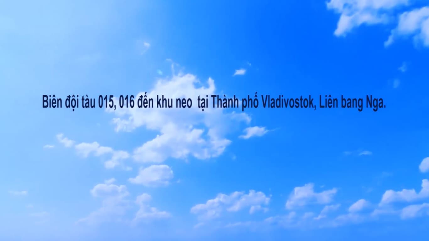 Biên đội Tàu 015, 016 đã đến thành phố Vladivostok