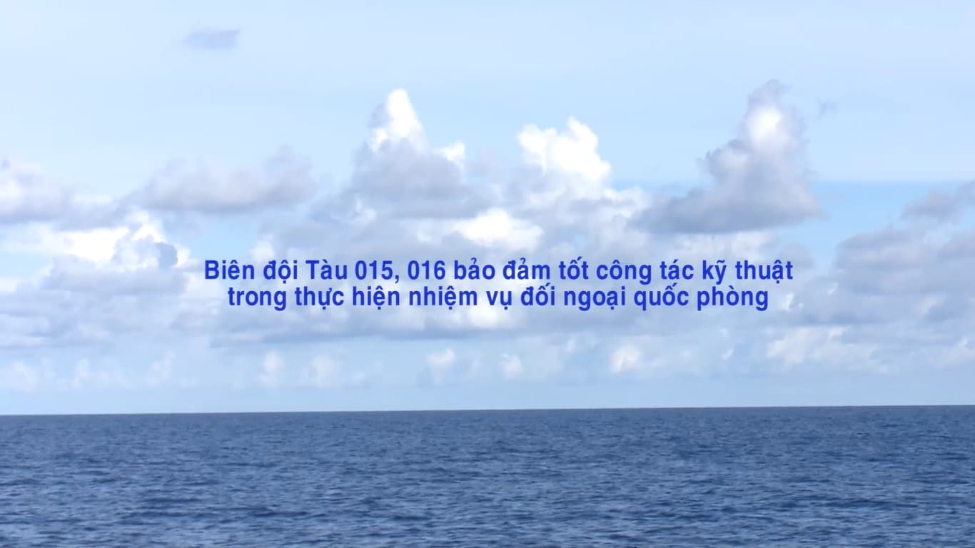 Biên đội Tàu 015, 016 bảo đảm tốt công tác kỹ thuật trong thực hiện nhiệm vụ đối ngoại quốc phòng