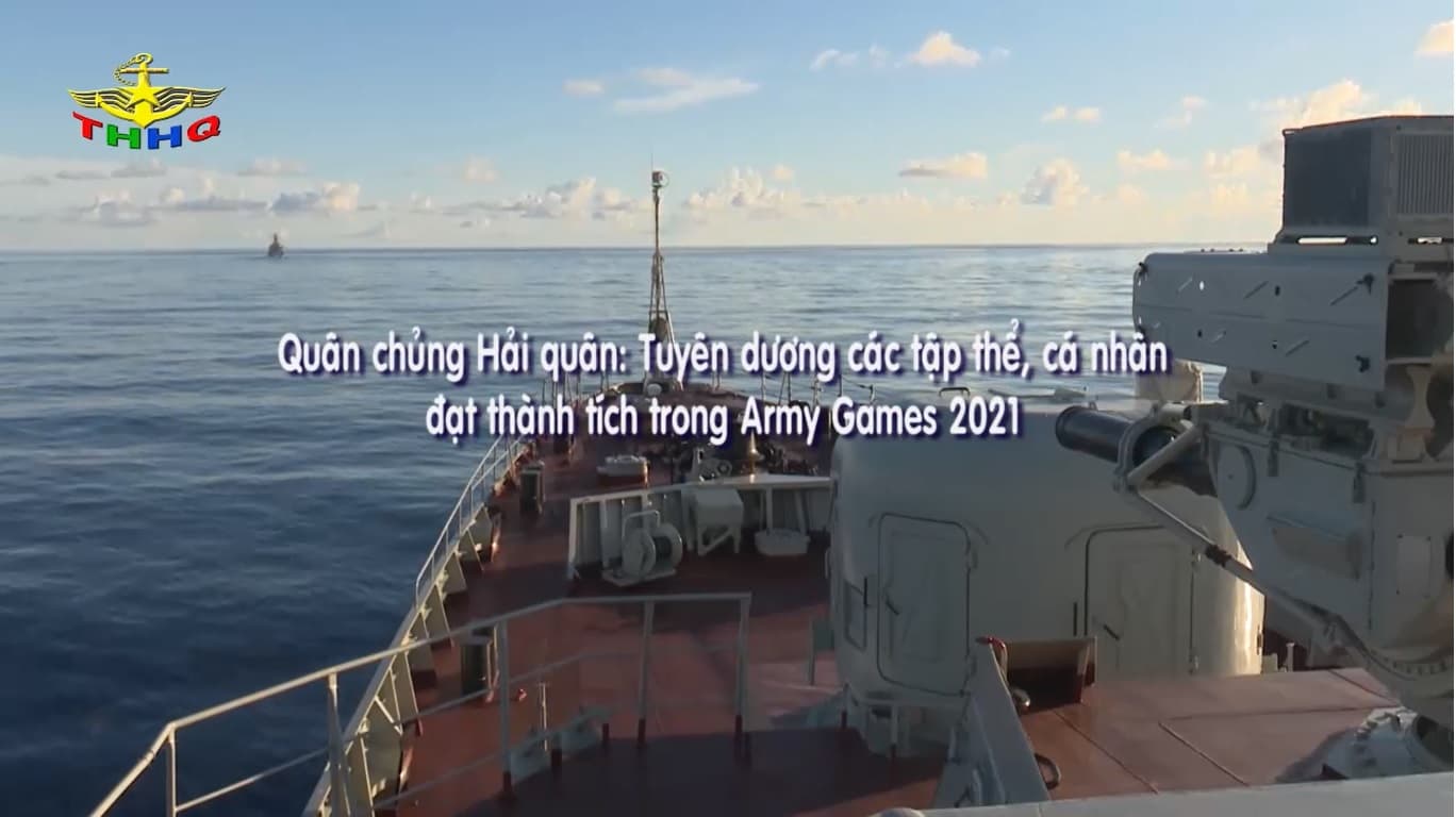 Quân chủng Hải quân: Tuyên dương tập thể, cá nhân đạt thành tích trong Army Games 2021