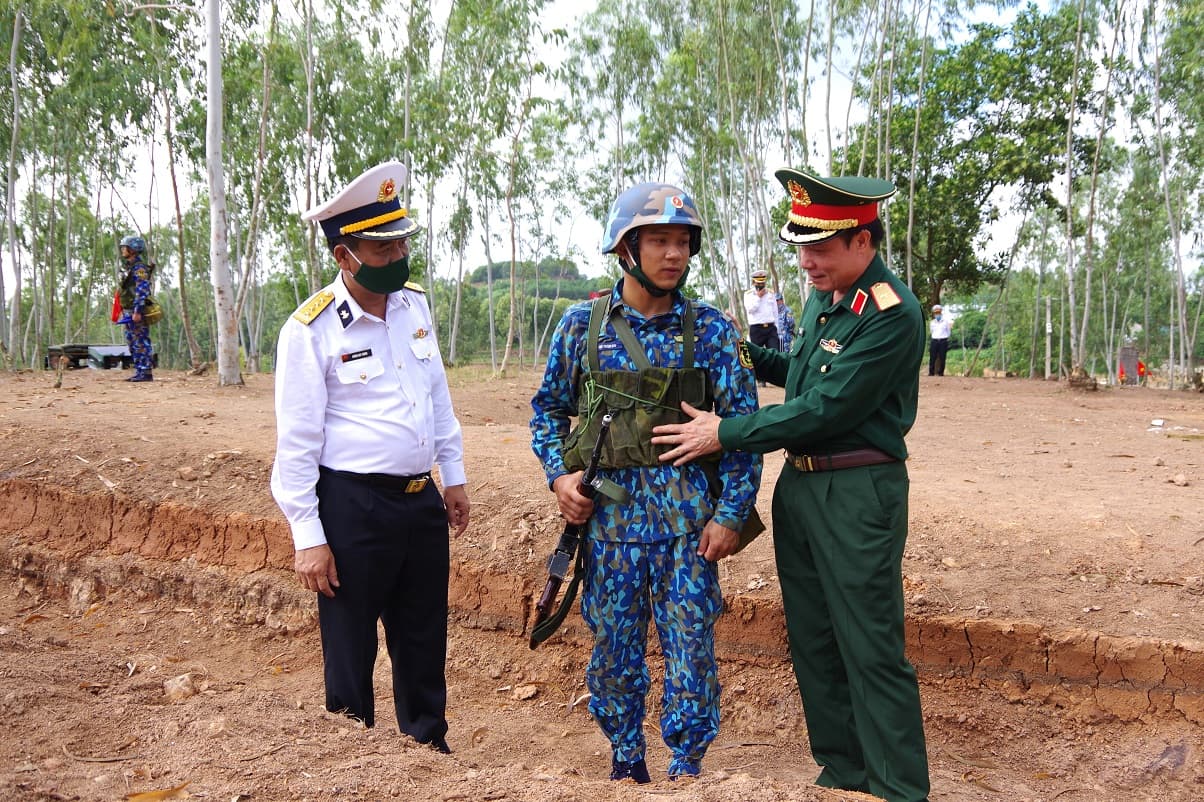 Cục Quân huấn, Bộ Tổng Tham mưu kiểm tra công tác chuẩn bị tập huấn tại Lữ đoàn 147