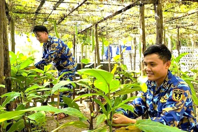 Ngành Quân nhu Hải quân học và làm theo gương Bác