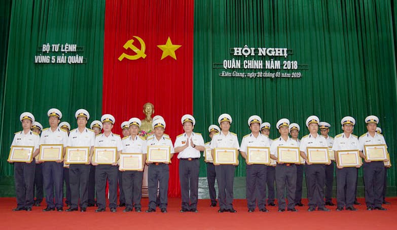 Vùng 5 Hải quân: Triển khai nhiệm vụ năm 2019