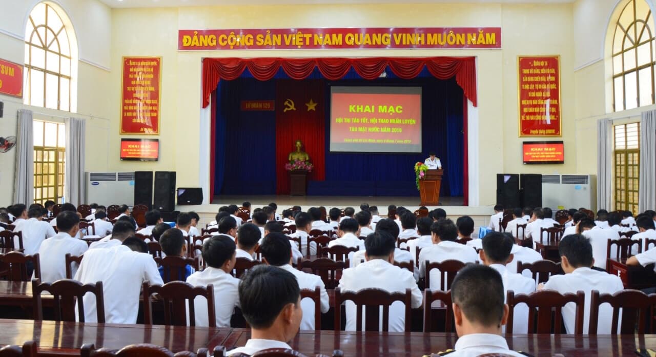 Lữ đoàn 125, Vùng 2 Hải quân: Khai mạc Hội thi tàu tốt, hội thao huấn luyện tàu 2019