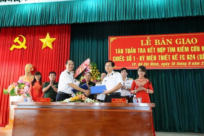 Nhà máy X51: Bàn giao Tàu 924 cho Quân chủng Hải quân