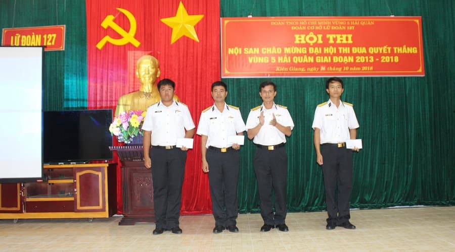 Lữ đoàn 127: Hội thi nội san “Hành trình giữ biển Tây Nam”