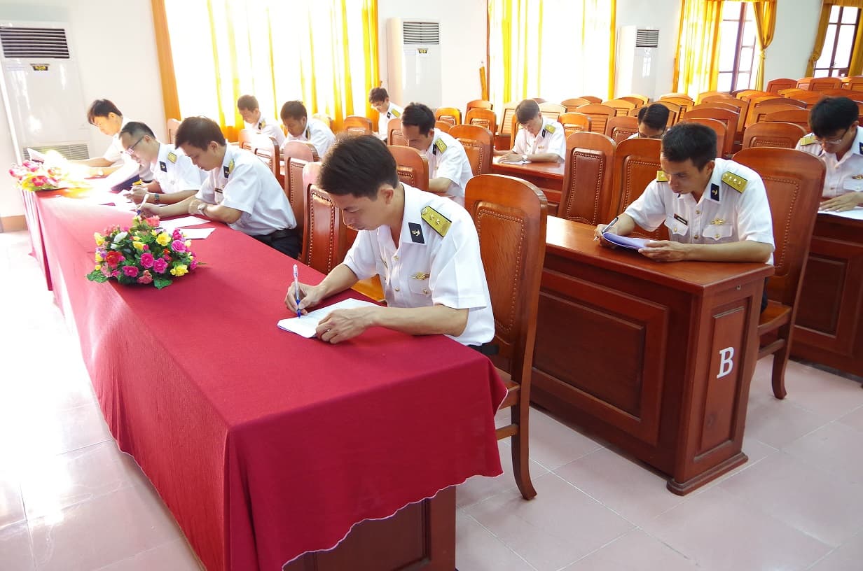 Vùng 3 Hải quân: Hội thi cán bộ giảng dạy chính trị giỏi năm 2017