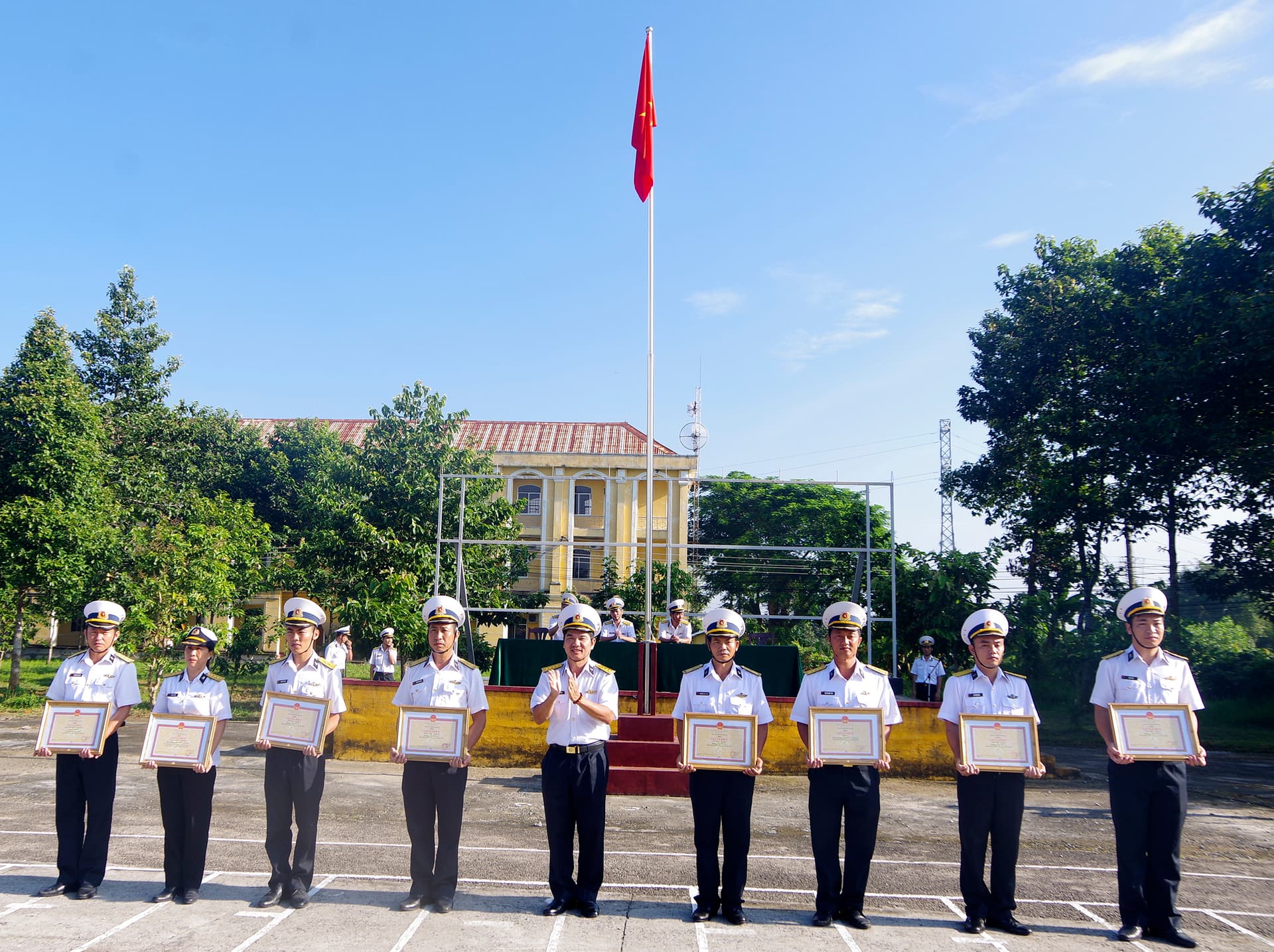 Căn cứ 696 bế mạc Hội thi “Tàu, xe, kho, trạm tốt” năm 2019