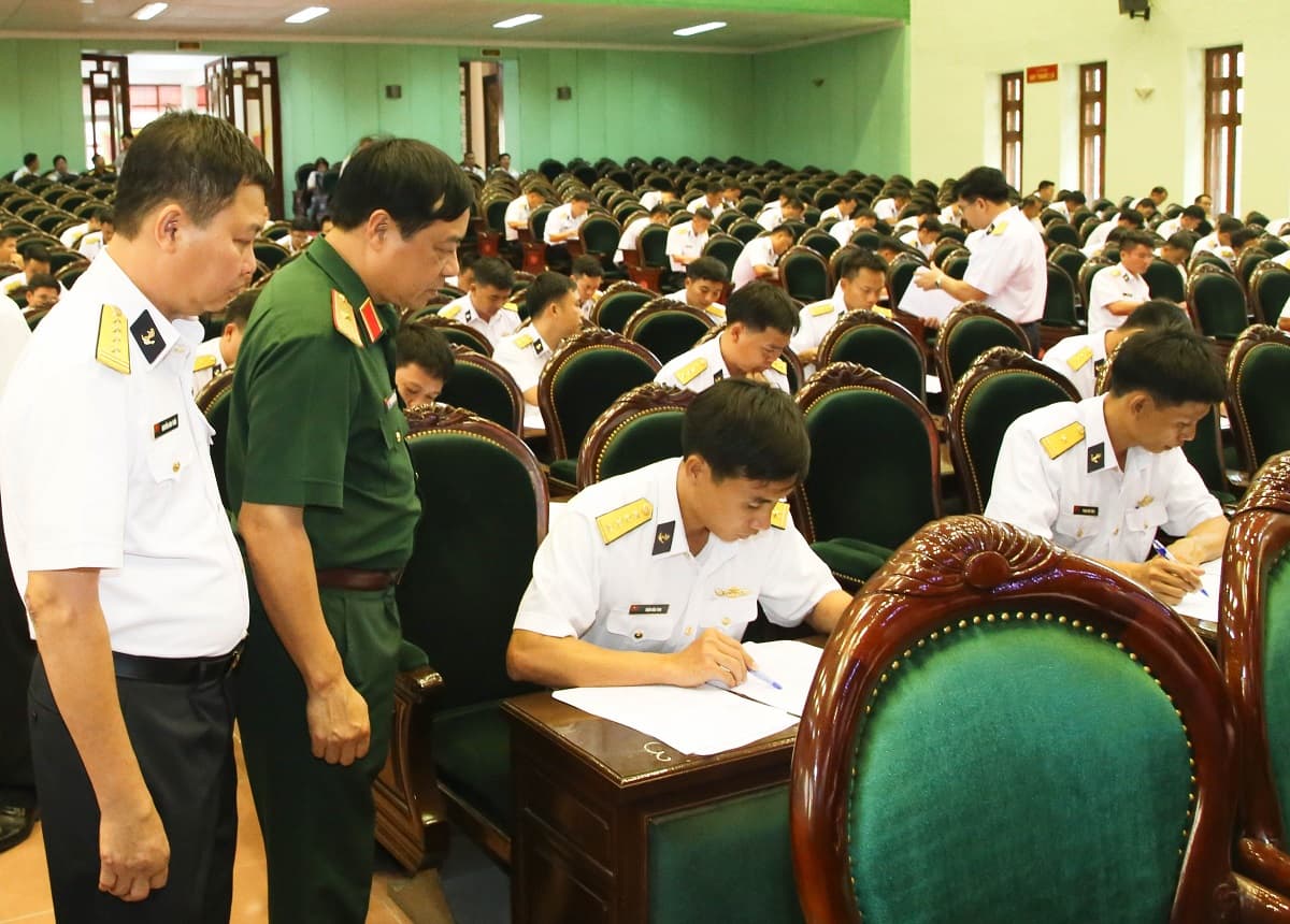 Hội thi truyền trưởng, chính trị viên tàu giỏi 2019