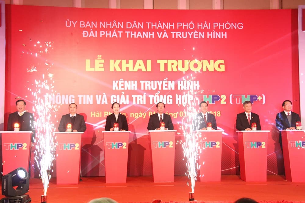 Đài Phát thanh và Truyền hình Hải Phòng: Khai trương Kênh truyền hình thông tin và giải trí tổng hợp THP2 (THP+)