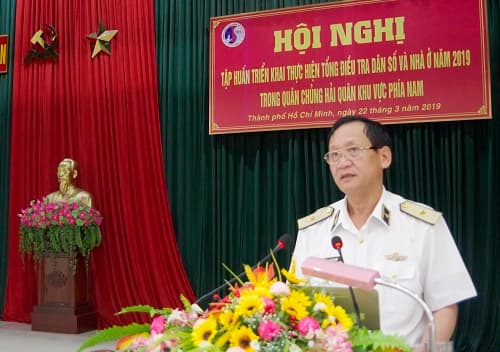 Quân chủng Hải quân: Tập huấn Tổng điều tra dân số và nhà ở 2019