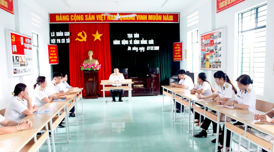 Hội phụ nữ cơ sở Lữ đoàn 680 tọa đàm “Hành động vì bình đẳng giới”