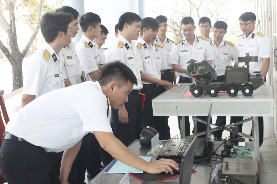 Lữ đoàn 680: Hội thi mô hình học cụ, sơ đồ huấn luyện và phòng cháy chữa cháy