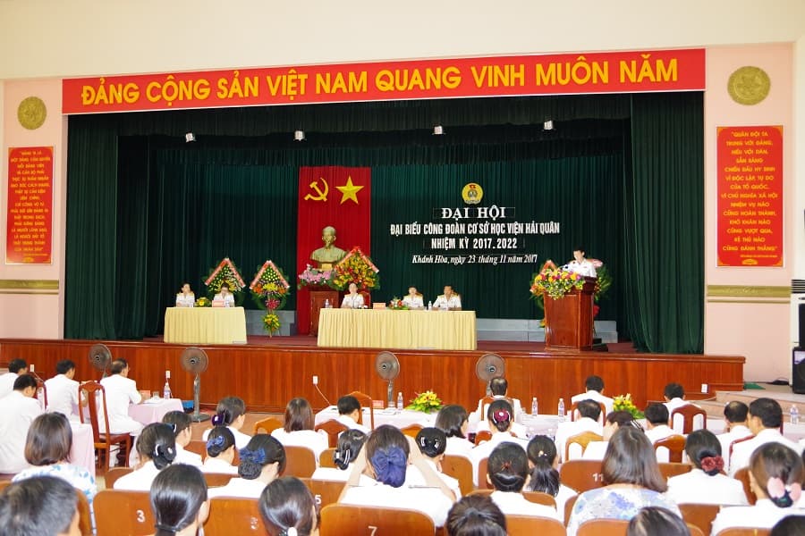 Công đoàn cơ sở Học viện Hải quân: Đại hội đại biểu lần thứ VIII