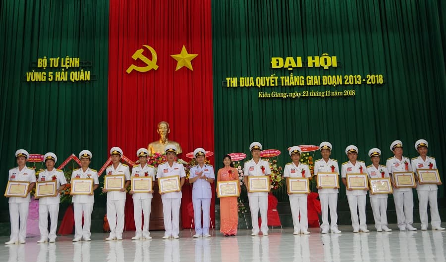 Vùng 5 Hải quân: Đại hội thi đua Quyết thắng giai đoạn 2013 – 2018