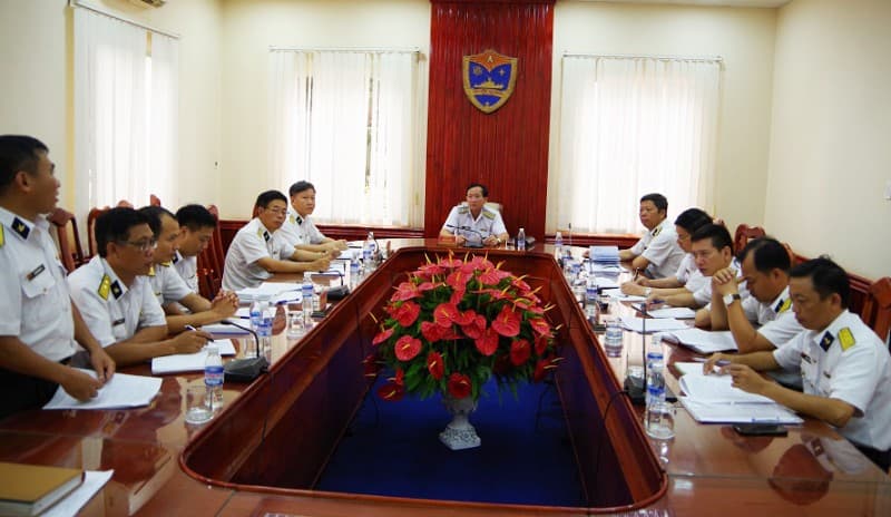 Quân chủng Hải quân kiểm tra công tác hậu cần của Học viện Hải quân
