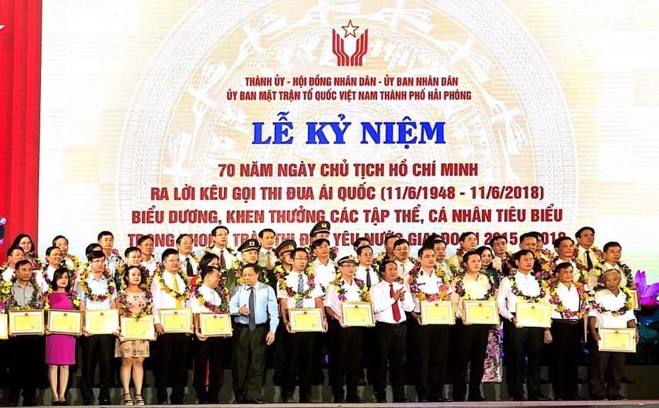 Thành phố Hải Phòng: Kỷ niệm 70 năm ngày Chủ tịch Hồ Chí Minh ra Lời kêu gọi thi đua ái quốc