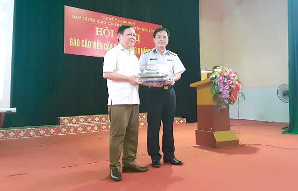 Cục Kỹ thuật Hải quân: Tuyên truyền biển, đảo tại Lạng Sơn