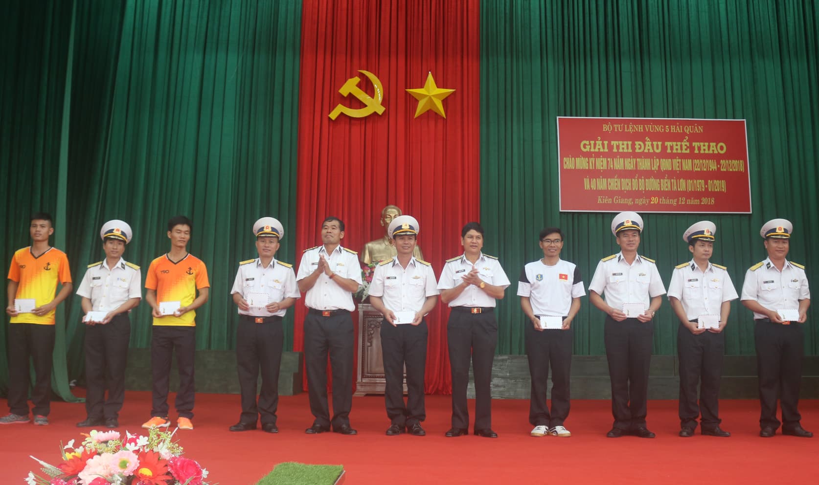 Vùng 5 Hải quân: Sôi nổi giải thể thao kỷ niệm 40 năm chiến thắng Chiến dịch Tà Lơn
