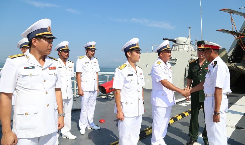 Tàu 012-Lý Thái Tổ thăm hữu nghị Myanmar