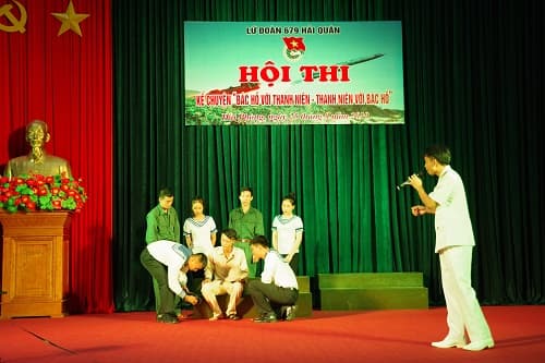 Lữ đoàn 679: Hội thi kể chuyện "Bác Hồ với Thanh niên - Thanh niên với Bác Hồ"